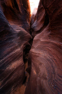 Full frame shot of rock formation