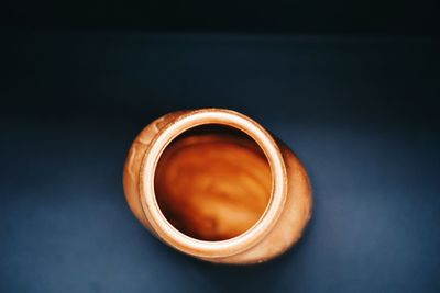 Close-up of coffee on table