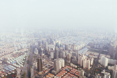 Aerial view of cityscape