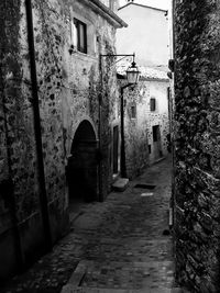 Narrow alley in old town