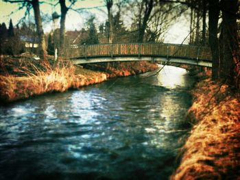 Bridge over river