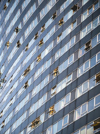 Low angle view of modern building