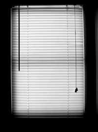 Close-up of window blinds