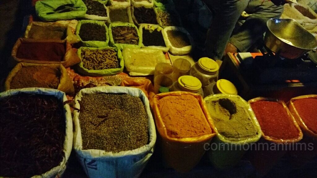 VARIETY OF FOOD IN MARKET