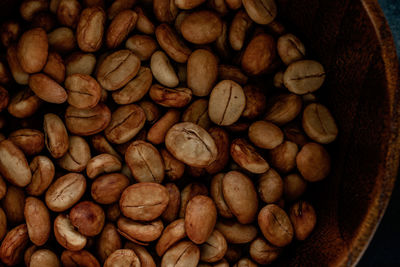 Full frame shot of coffee beans