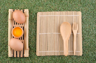 Directly above shot of grass