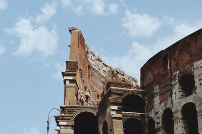 Low angle view of a temple