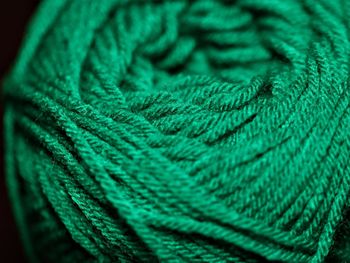 Full frame shot of green rope