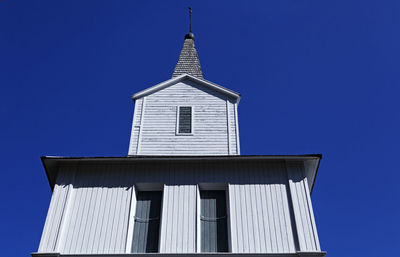 Part of bell tower on wooden church from the turn of the century