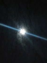 Low angle view of sun