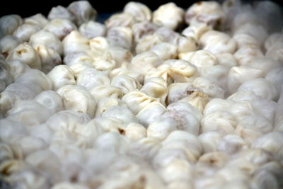 Close-up of momos