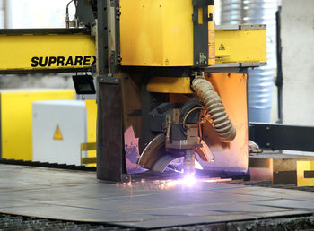 Man working in factory