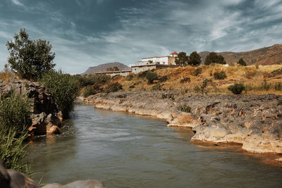 Lake, about 45 km from the town of khenifra  deep in the atlas mountains in central morocco