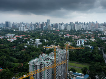 Cityscape against sky