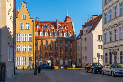 View of buildings in city