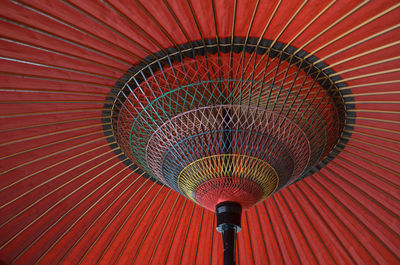 Red traditional umbrella in japan