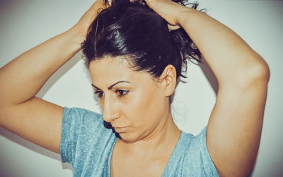 Portrait of young woman