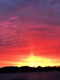 Scenic view of sky at sunset