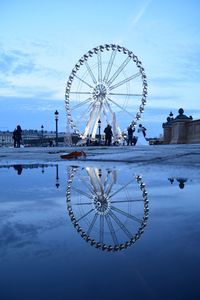 Ferris wheel against sky