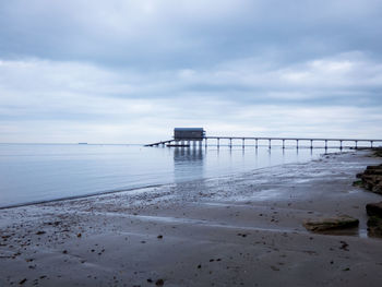 Lifeboat slip way at bembridge isle of wight 