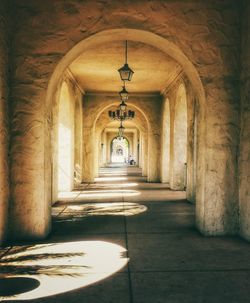 Corridor of building