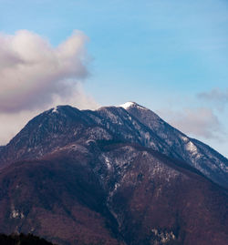 View of mountain against sky
