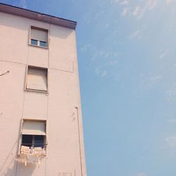 Low angle view of building against sky