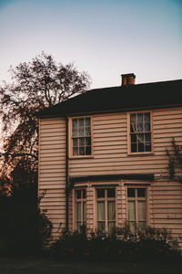 Low angle view of building against sky