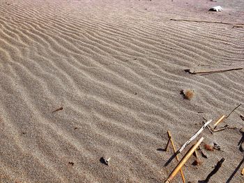 Full frame shot of sand