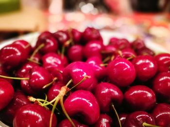 Close-up of strawberries for sale