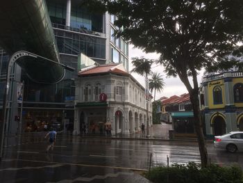 View of buildings in city