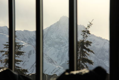 Scenic view of mountains