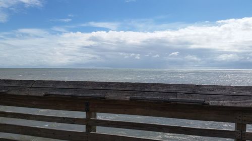 Scenic view of calm sea against sky