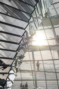 Low angle view of ceiling