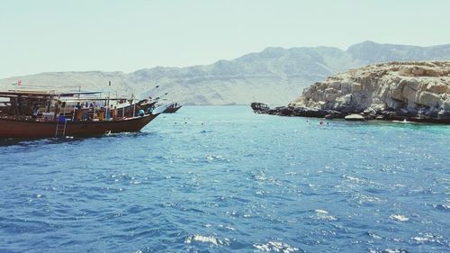 Scenic view of mountains