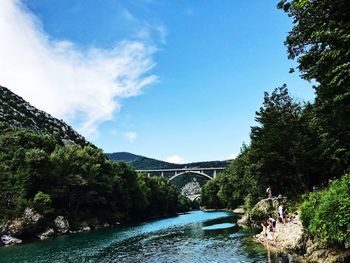 Bridge over river