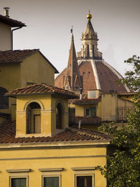 Low angle view of residential building
