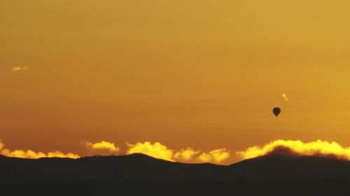 Scenic view of sunset