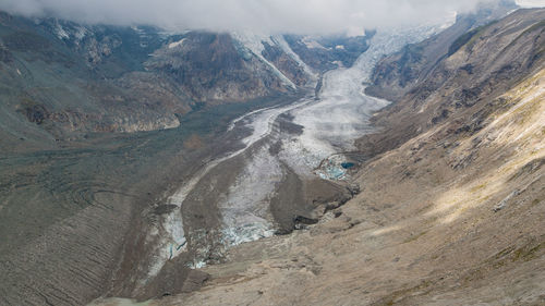 Scenic view of mountains at waidring