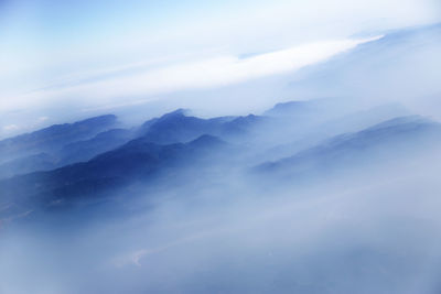 Scenic view of clouds in sky