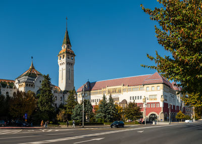 View of cathedral against clear sky
