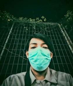 Portrait of beautiful woman