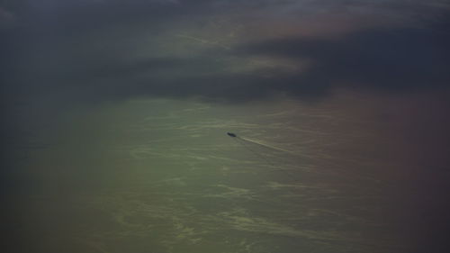 Close-up of sea against sky