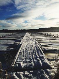 Panoramic shot of landscape against sky