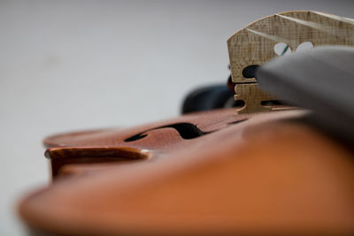 Close-up of musical instrument