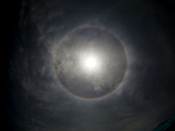 Scenic view of moon against sky