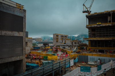 Buildings in city