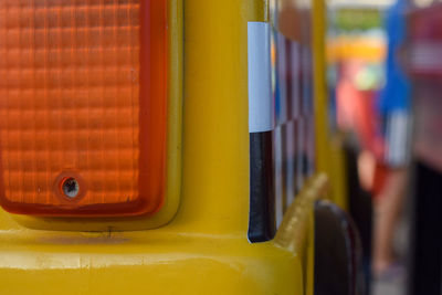 Close-up of multi colored lights