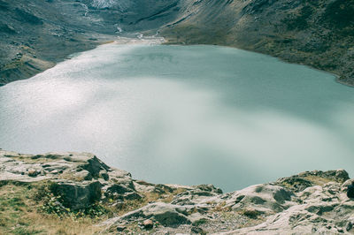 Scenic view of mountains