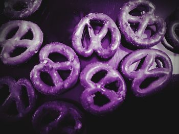 Full frame shot of purple fruits
